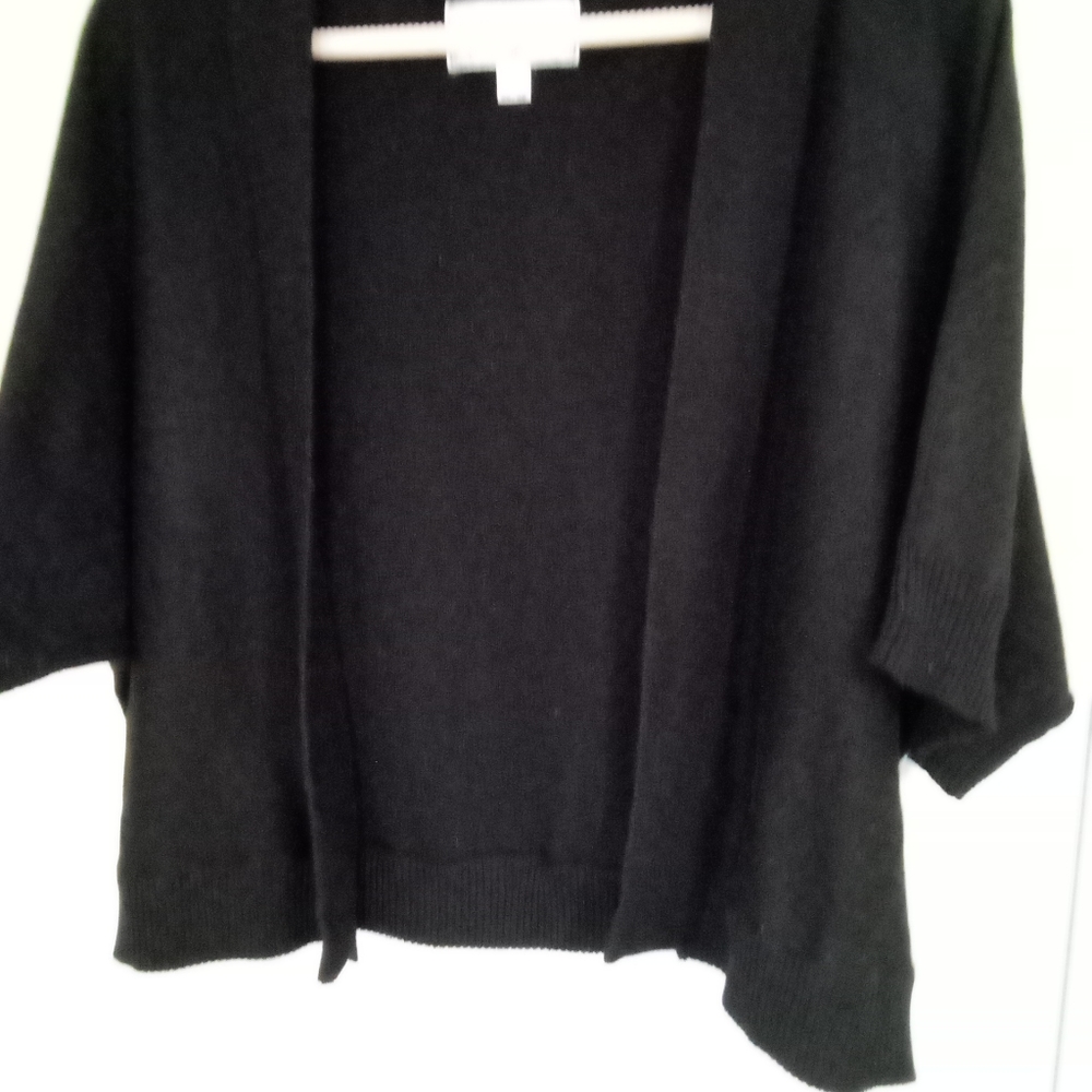Avenue Black Sweater shrug in Size 26/28w.